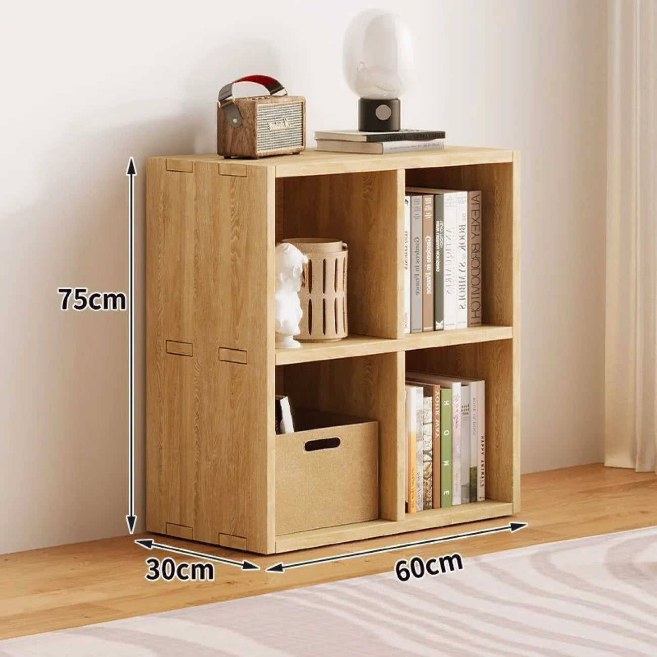 BIBLIOTHEQUE ENFANT En Bois De Pin Massif Non Peint
