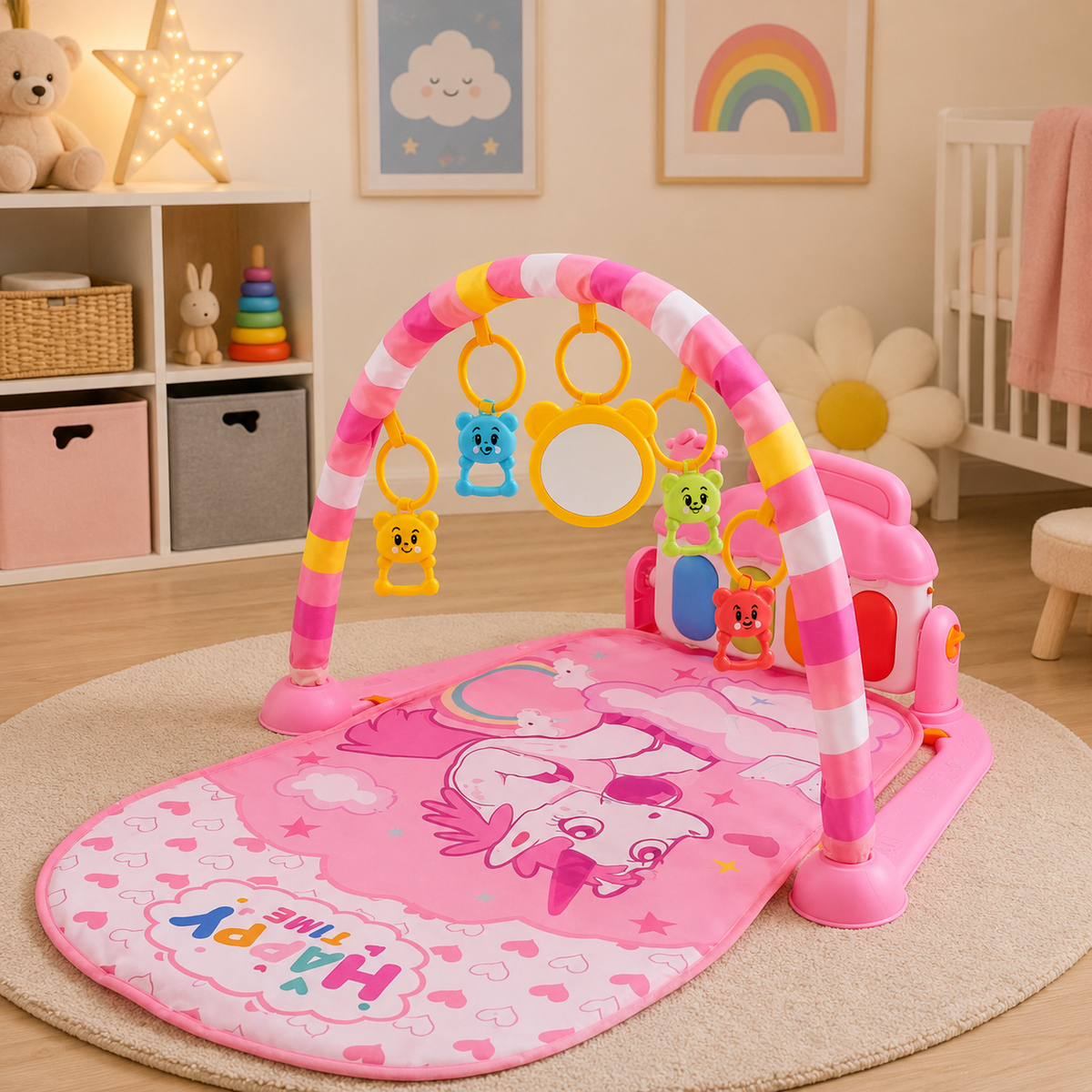 Tapis Eveil Bebe Avec Arche Musical Avec Piano