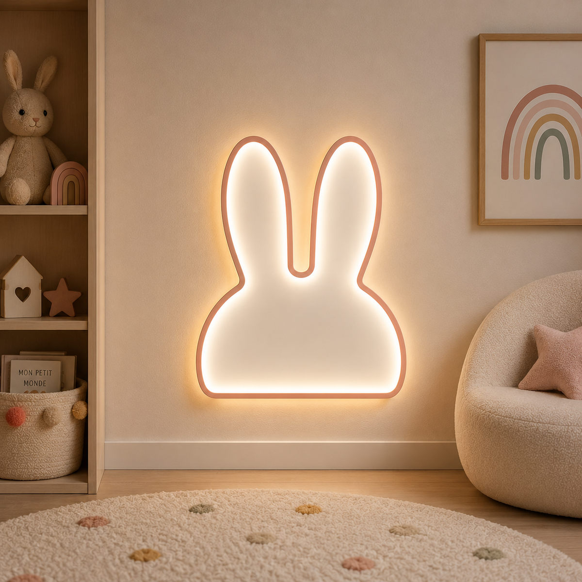 Lampe Murale Veilleuse LED USB