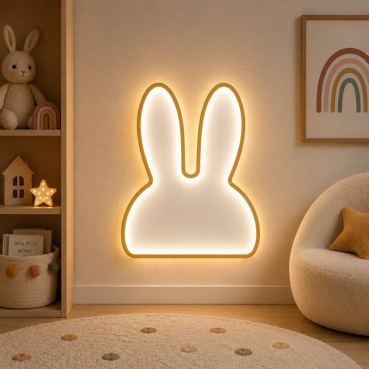Lampe Murale Veilleuse LED USB