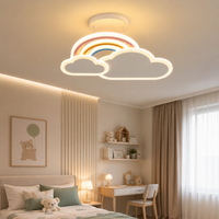 Plafonnier Chambre Led Arc-En-Ciel Et Nuage