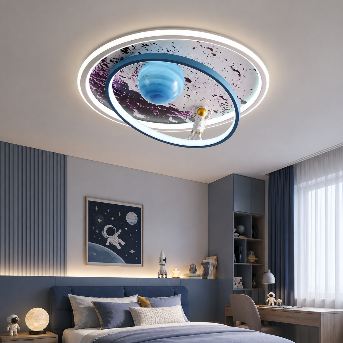 Luminaire Led Plafonnier Astronaute