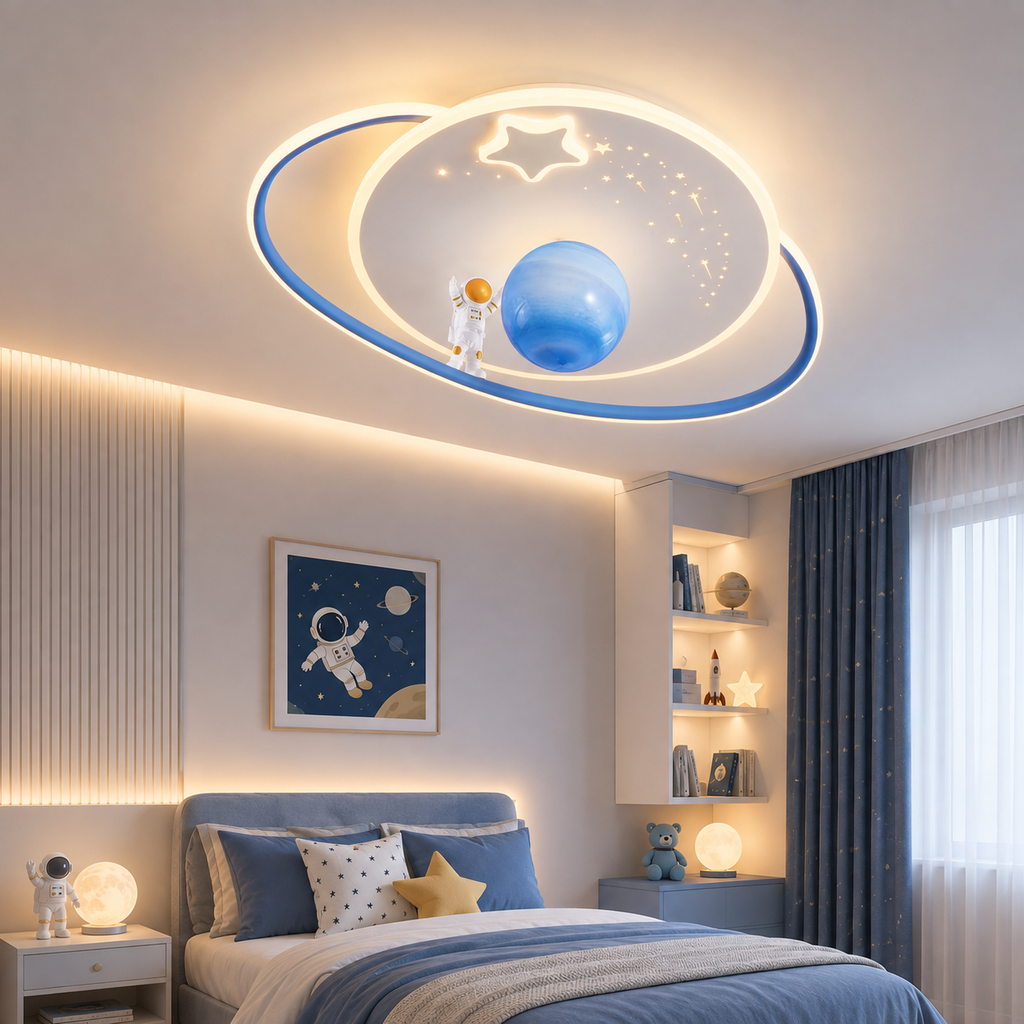 Luminaire Led Plafonnier Astronaute