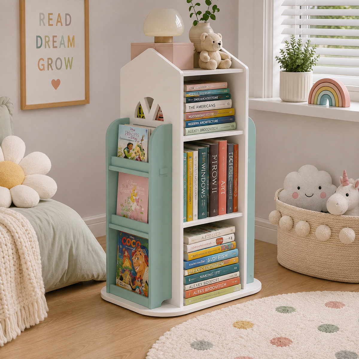Bibliotheque Tournante Pour Enfant Design Maison