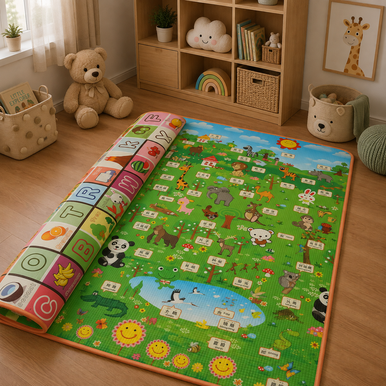 Grand Tapis D Eveil Bebe En Mousse