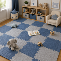 Tapis D Eveil Bebe Beige Puzzle Mousse EVA