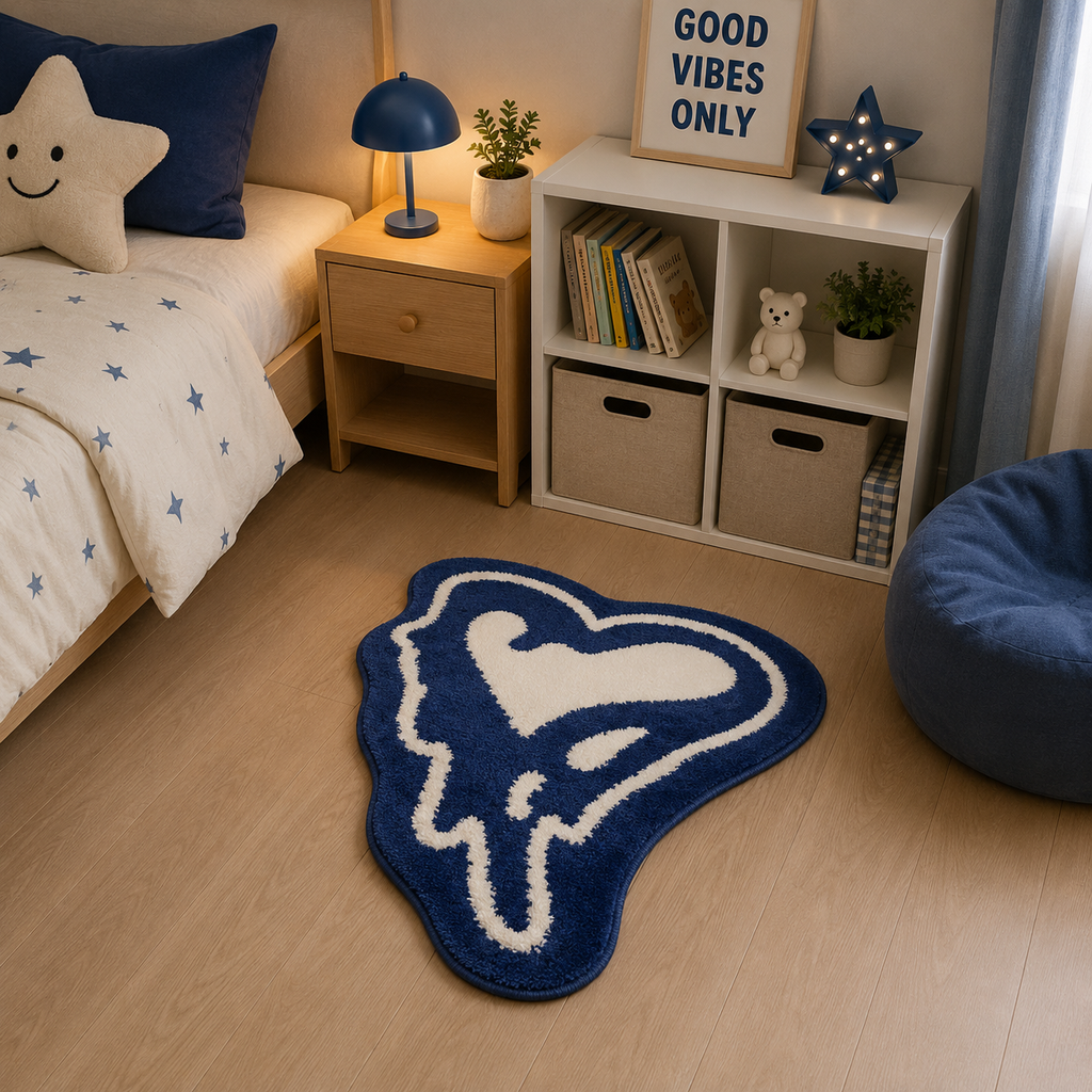 Tapis Chambre Enfant Original & Coloré Antidérapant