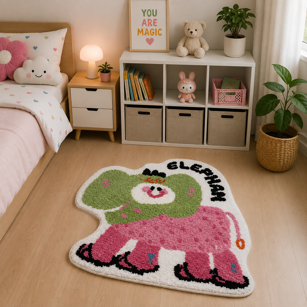 Tapis Chambre Enfant Original & Coloré Antidérapant