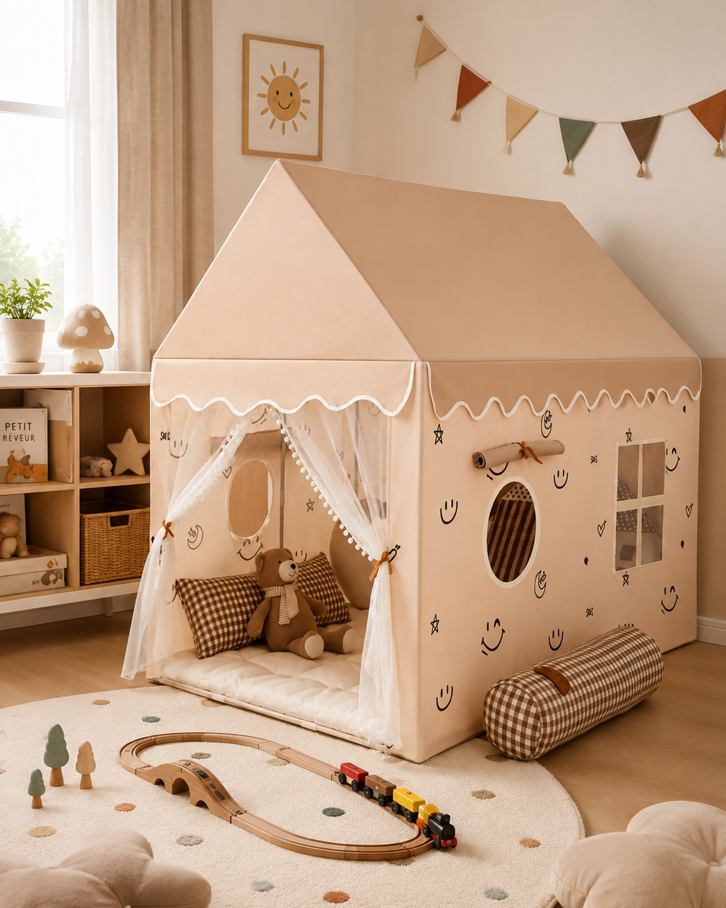 Tente Enfant Forme Maison