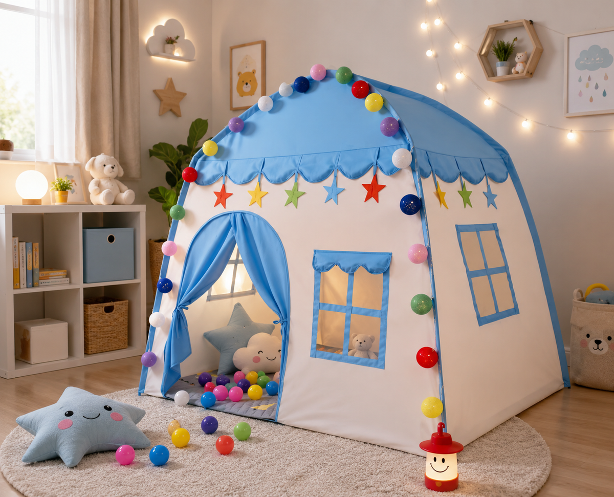 Tente Enfant Pliable En Tissu Oxford