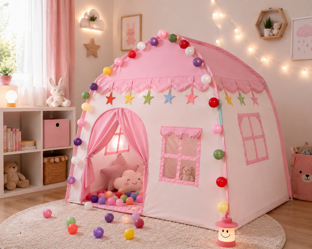 Tente Enfant Pliable En Tissu Oxford