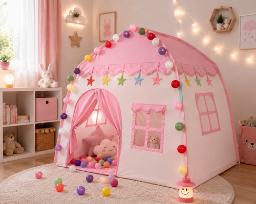 Tente Enfant Pliable En Tissu Oxford