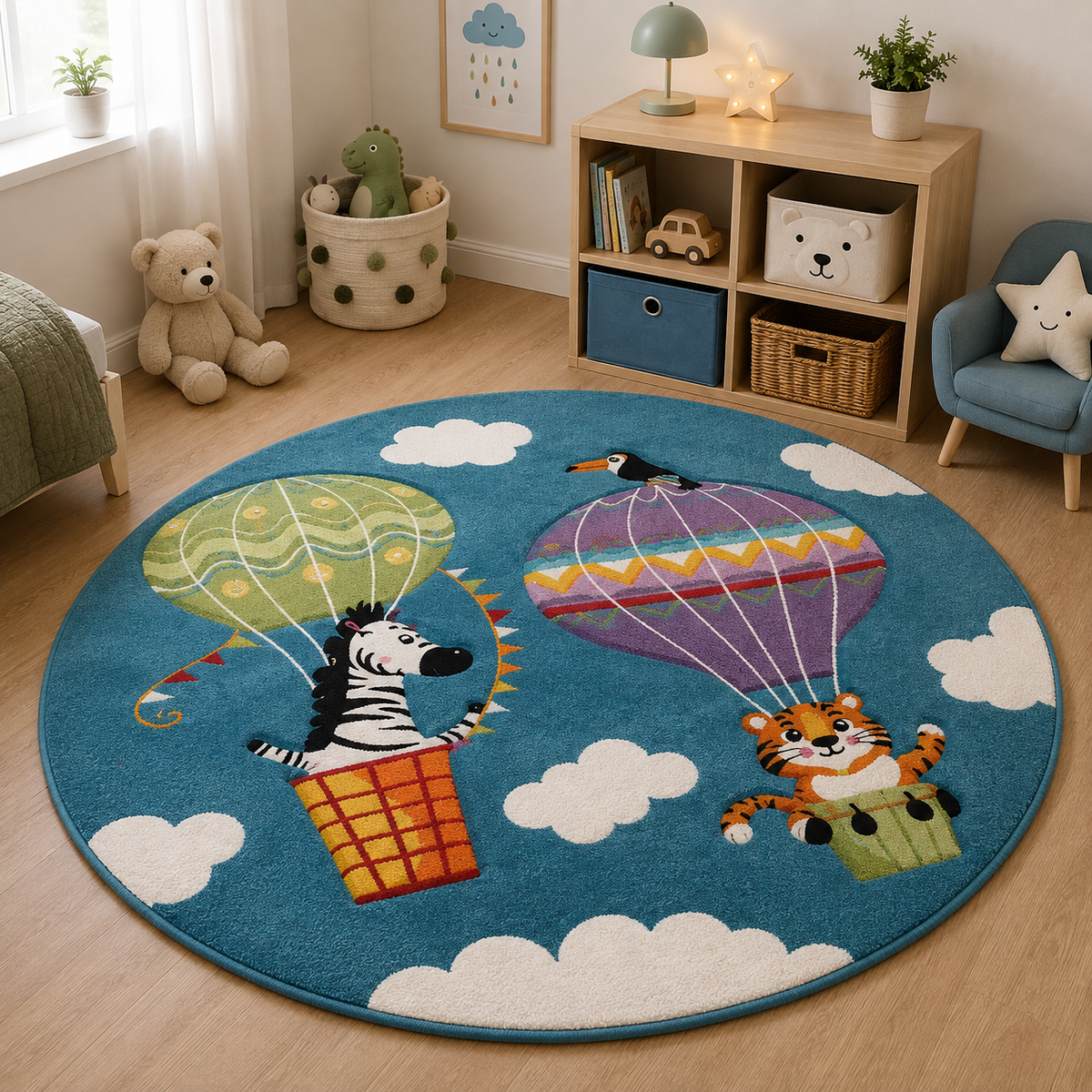 TAPIS DE CHAMBRE ENFANTS Rêves & Douceur