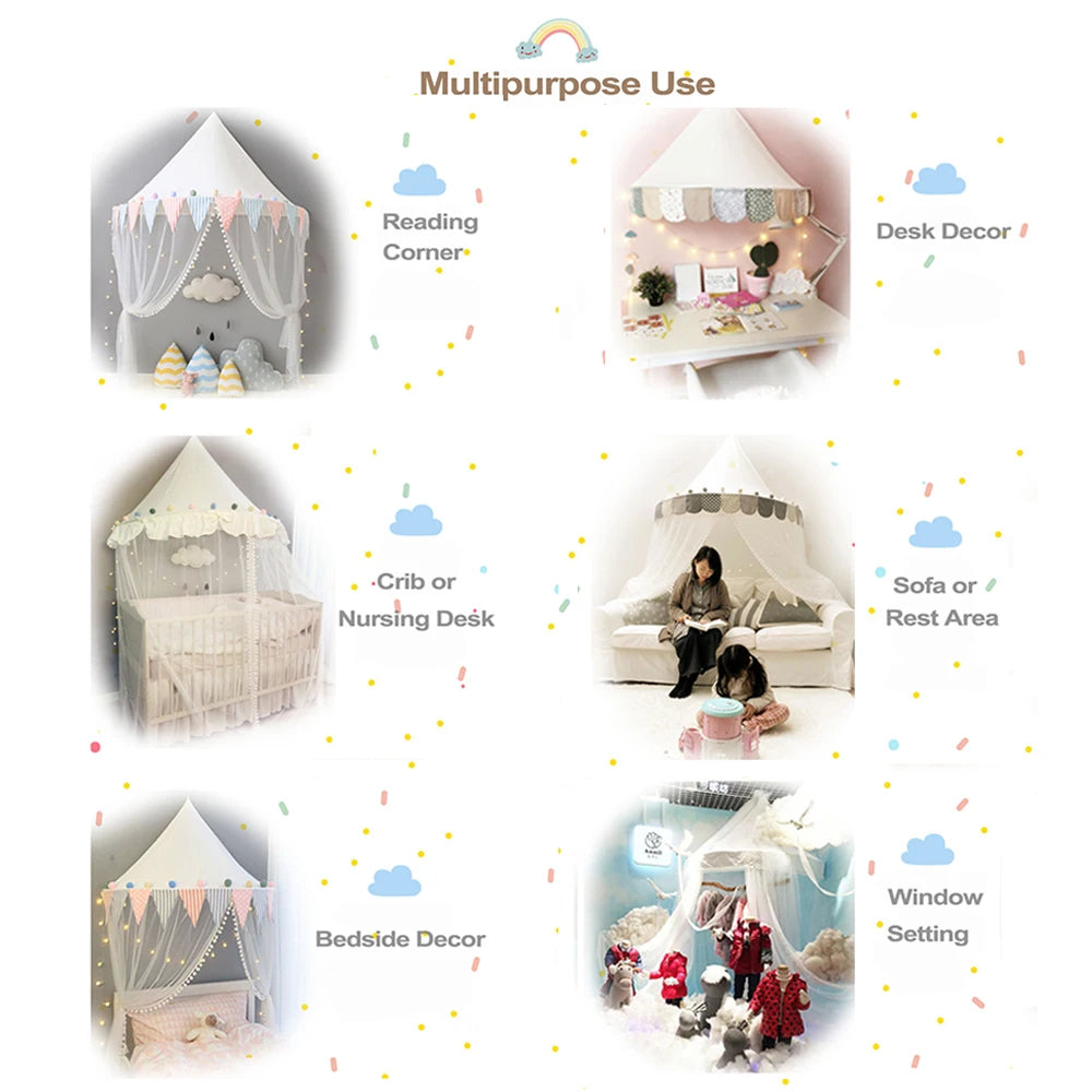 Tente Enfant En Coton Rose