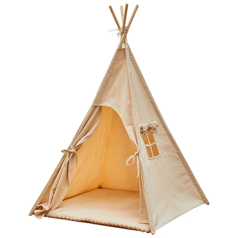 TIPI ENFANTS Toile De Jeu Beige