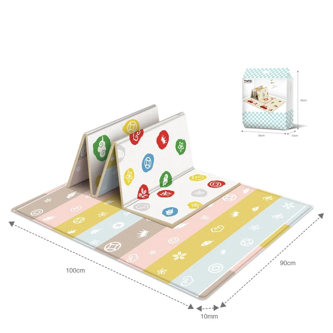 Tapis Eveil Bebe 3 Mois Pliable En Mousse