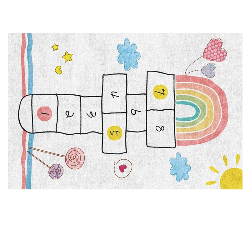 Tapis Lavable En Machine Marelle Enfant