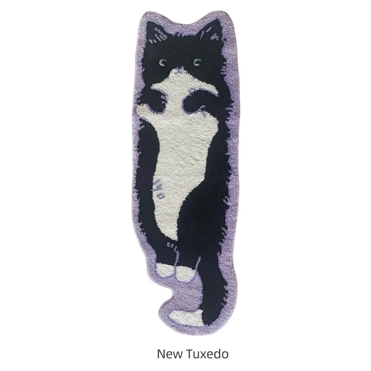 Tapis Descente De Lit En Forme De Chat Tufté