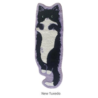 Tapis Descente De Lit En Forme De Chat Tufté