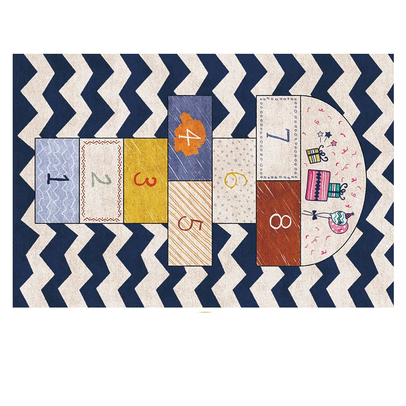 Tapis Lavable En Machine Marelle Enfant