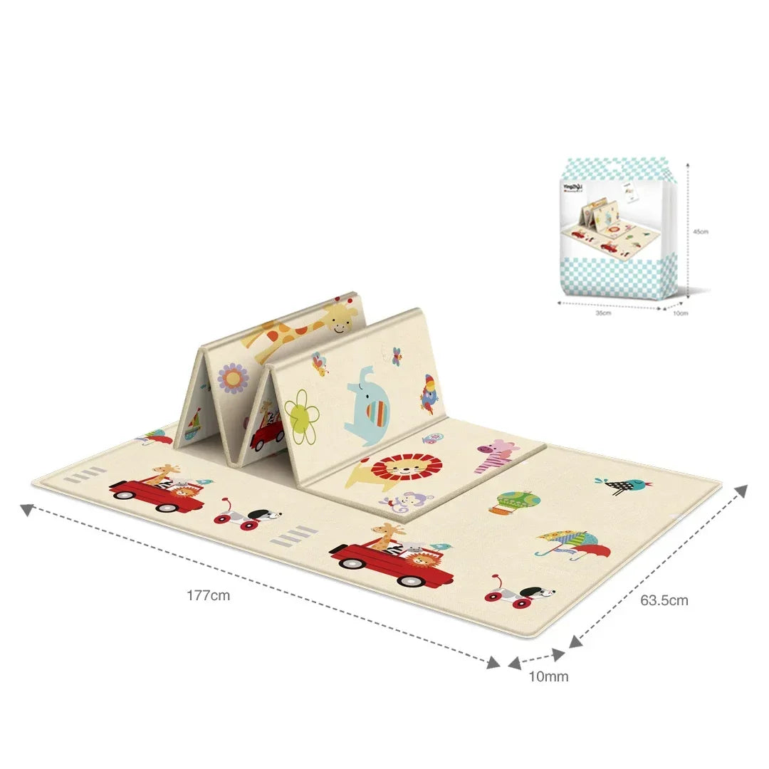 Tapis Eveil Bebe 3 Mois Pliable En Mousse