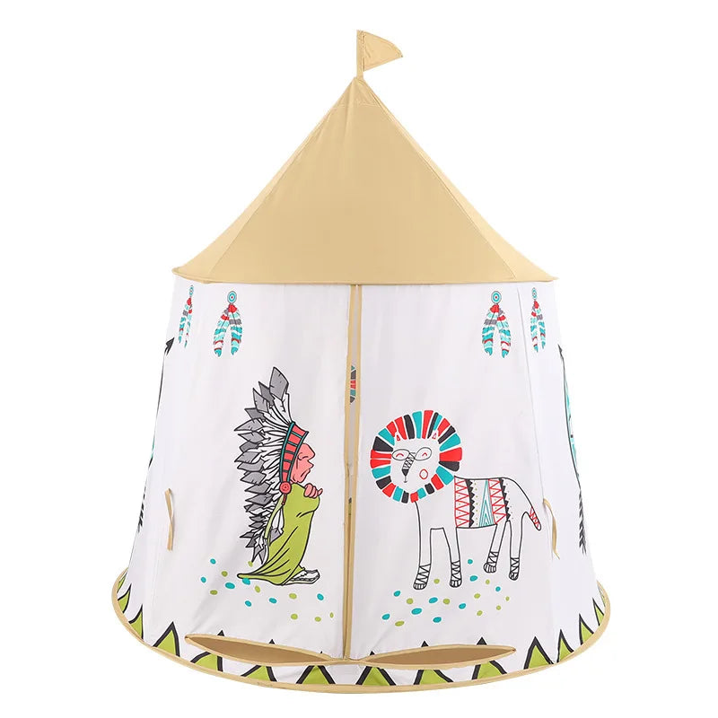 Tente Enfant En PVC Pliable Design Champignon