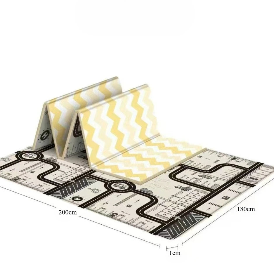 Tapis Eveil Bebe 3 Mois Pliable En Mousse