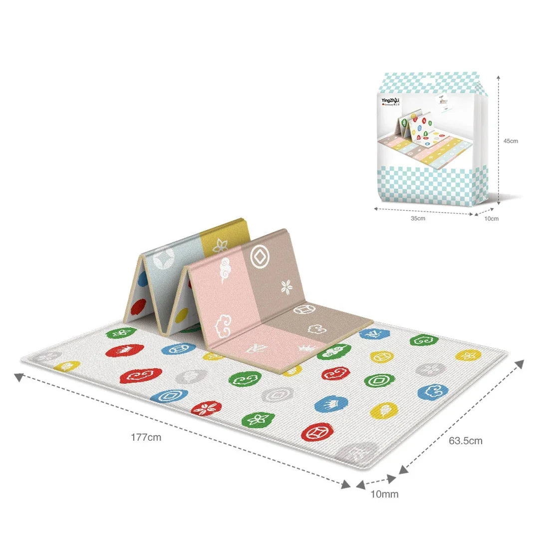 Tapis Eveil Bebe 3 Mois Pliable En Mousse