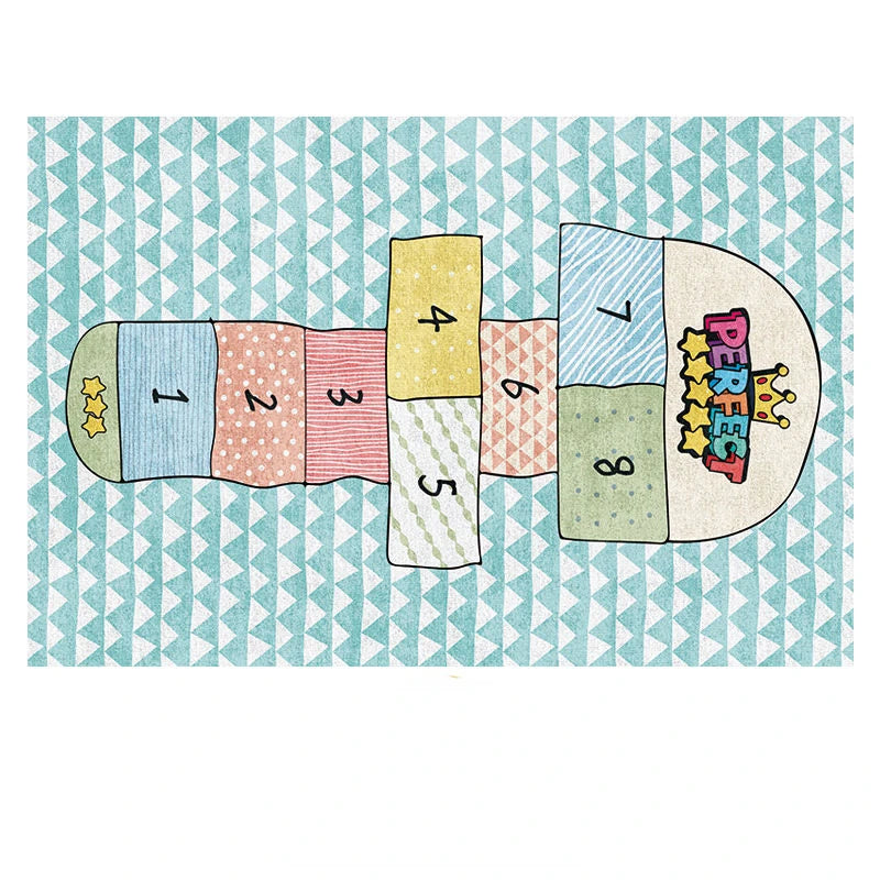Tapis Lavable En Machine Marelle Enfant
