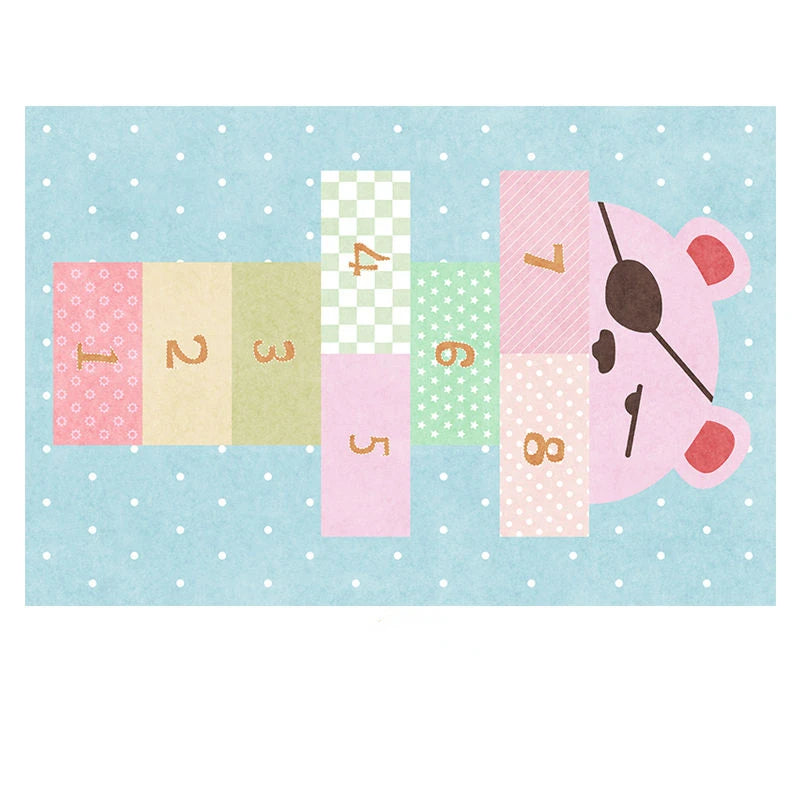 Tapis Lavable En Machine Marelle Enfant