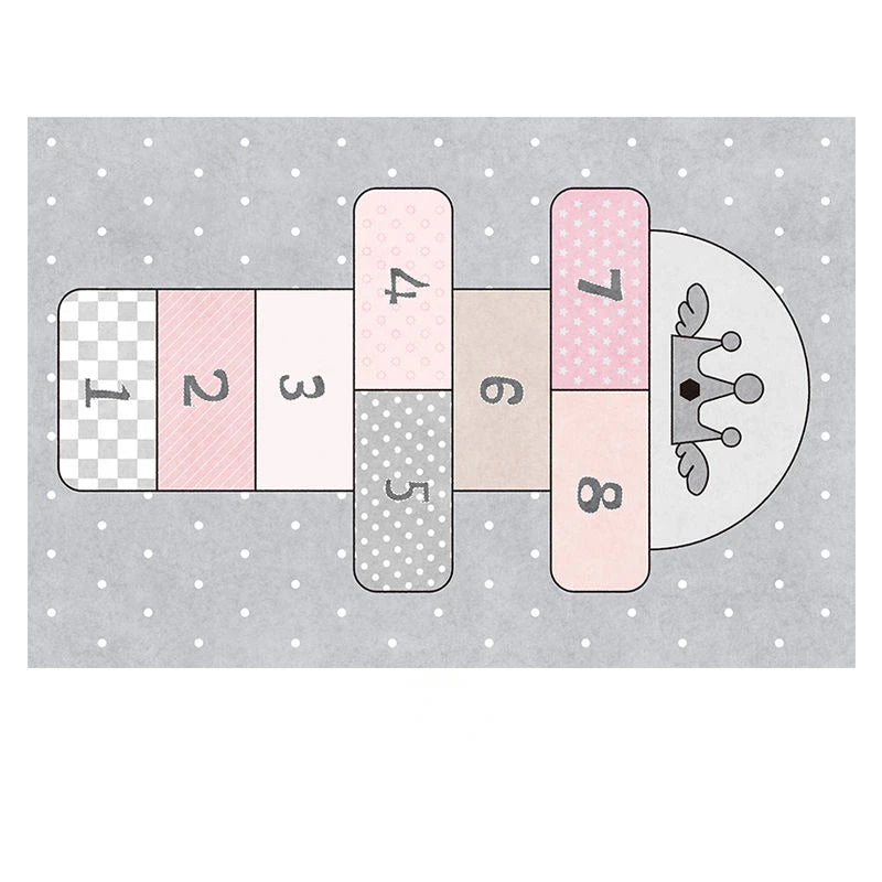 Tapis Lavable En Machine Marelle Enfant