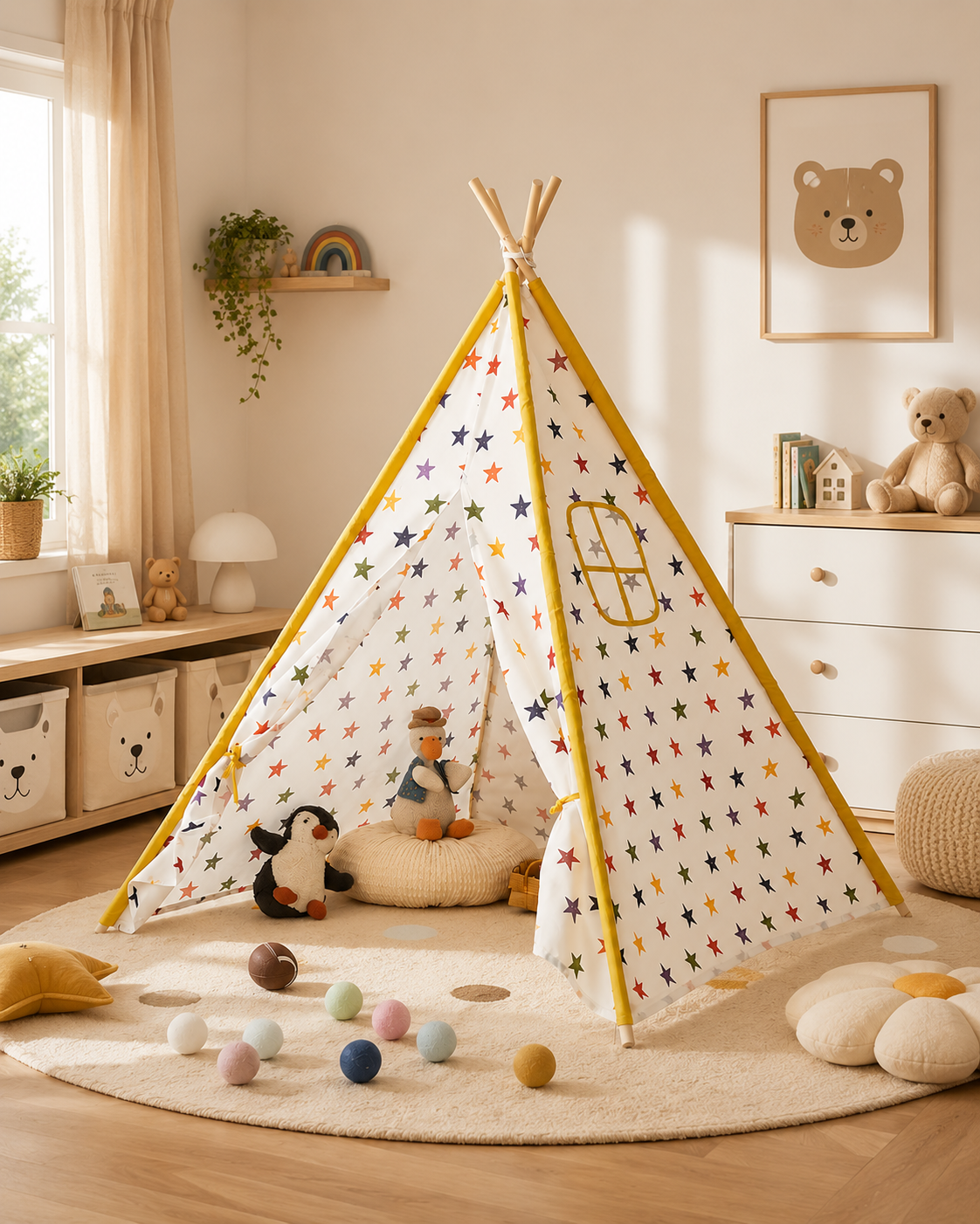 Tipi Pour Enfants À Motif Étoiles