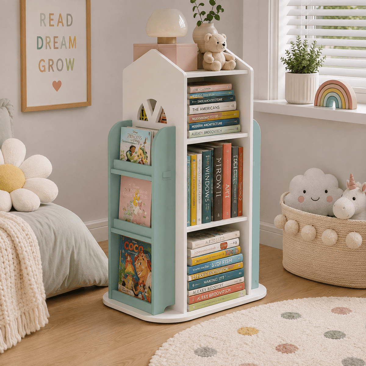 Ma boutique Bibliotheque Tournante Pour Enfant Design Maison