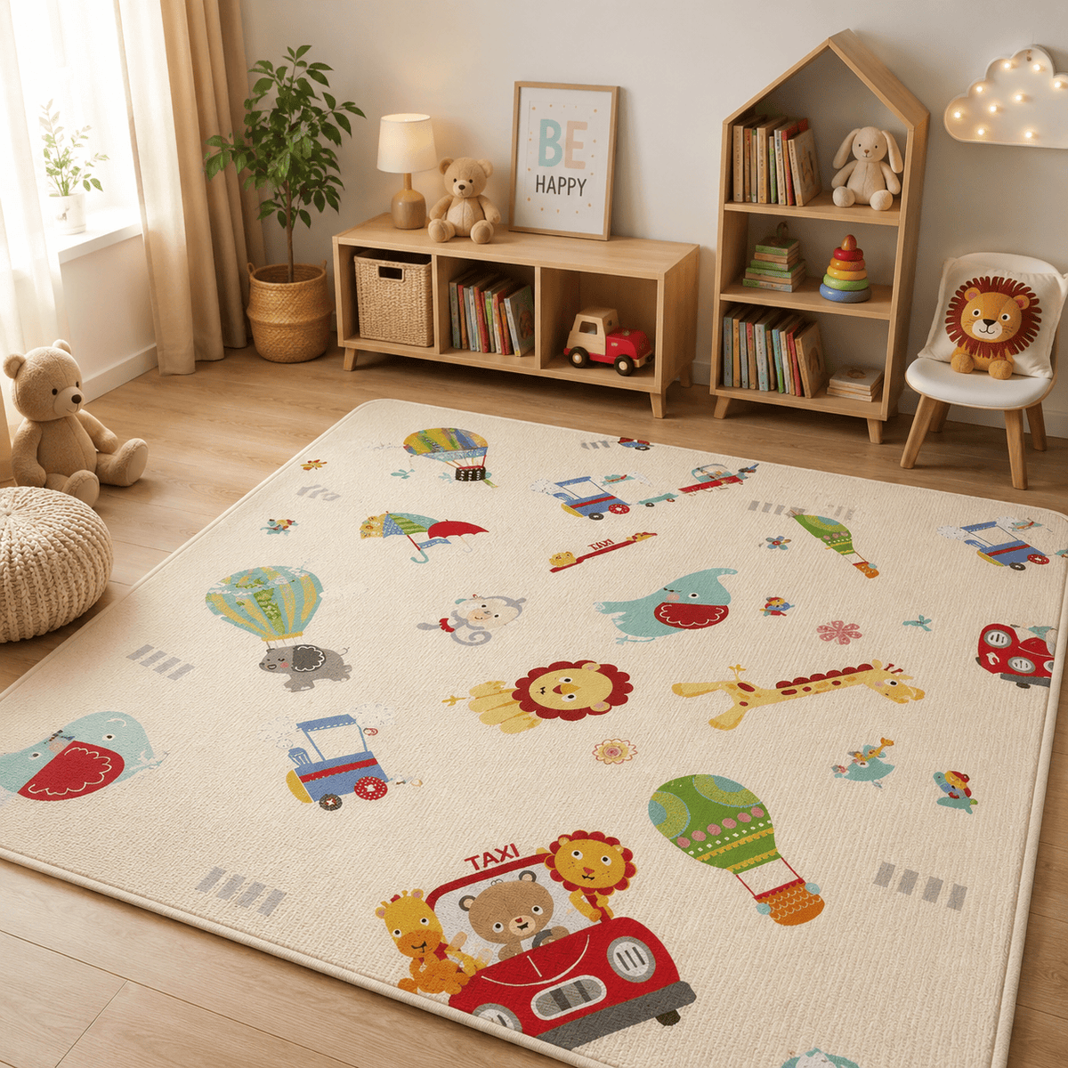 Ma boutique Grand Tapis d’Éveil Bébé Pliable en Mousse Motifs Colorés