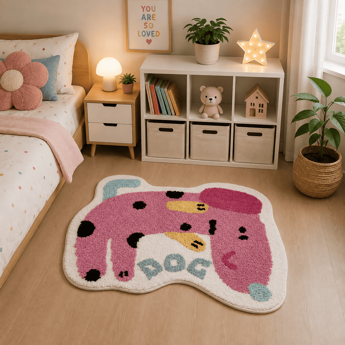 Ma boutique Tapis Chambre Enfant Original & Coloré Antidérapant