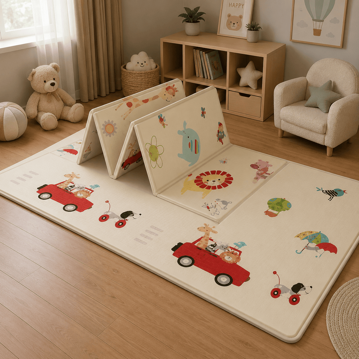 Ma boutique Tapis d’Éveil Bébé dès 3 Mois – Pliable en Mousse