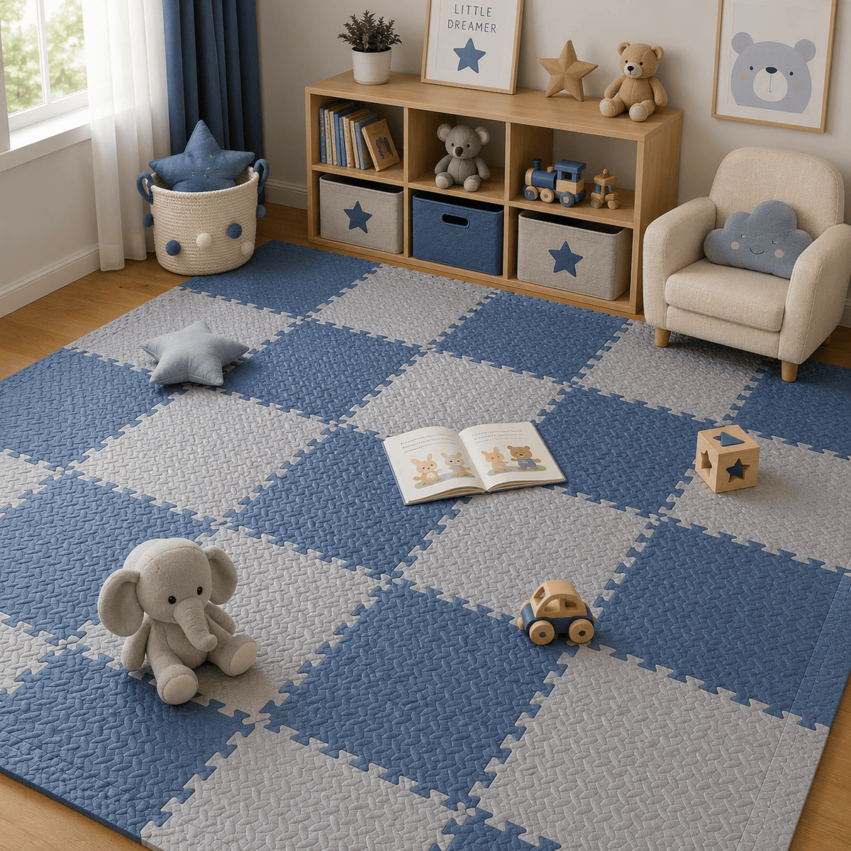 Ma boutique Tapis Puzzle Bébé en Mousse – Dalles de Sol Emboîtables