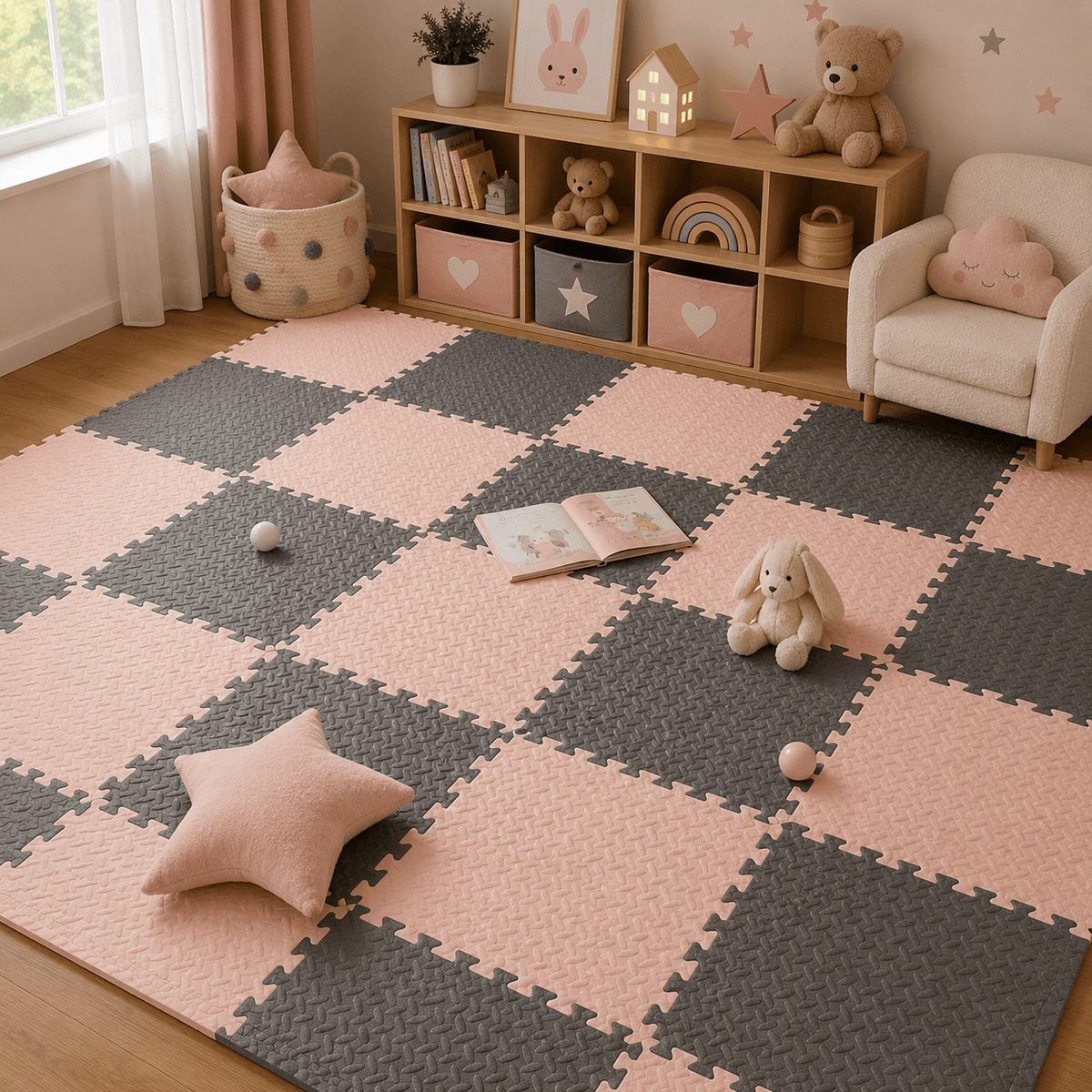 Ma boutique Tapis Puzzle Bébé en Mousse – Dalles de Sol Emboîtables