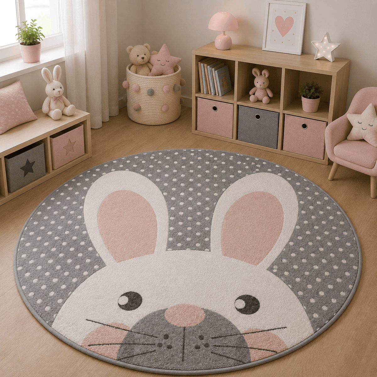 Ma boutique Tapis Rond Enfant Animaux – Décoration Chambre